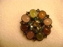 Vintage Brooch Loaded with Gemstones-Trendy! in Luke AFB, Arizona