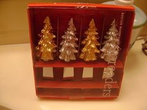 NIB "Christmas Tree" Design --  4-Piece Cheese Spreader Set in The Woodlands, Texas