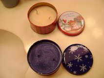 Christmas Tins With Fragrant 2-Wick Candles in Luke AFB, Arizona